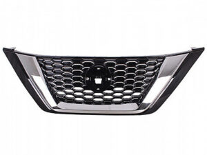 Nissan Murano Grille Painted Black/Chrome Molding Fits 22-24 Without Camera 2019-2024