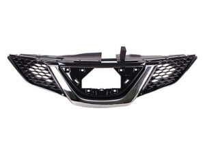 Nissan Qashqai Front Grille Without Camera Black/Chrome-Molding Qashqai/Rogue Sport 2018-2019