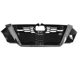 Nissan Sentra Front Grille W/ Camera Black/Chrome For Sr 2020-2023