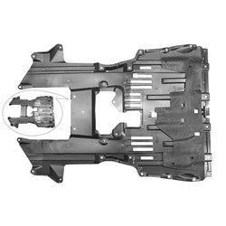 Nissan Sentra Center Undercar Shield Plastic Injection Molded 2020-2025