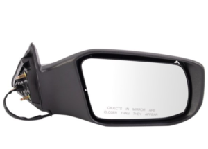 Nissan Altima Mirror Passenger Side Power Heated Without Folding Black Cover Altima 2013-2018