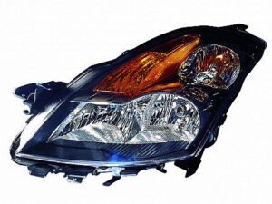 Nissan Head Headlight Driver Side Black Bezel Altima/Hybrid 2007