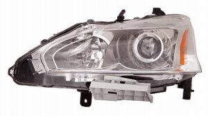 Nissan Altima Headlight Driver Side Sedan Only 2013-2015 Capa