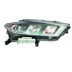 Nissan Maxima Headlight Halogen Headlight Driver Side S/Sv/Sl Models 2016-2018 Capa