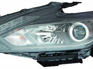 Nissan Altima Headlight Driver Side W/ Led Daytime Running Light Smoked Bezel Altima 2016-2018