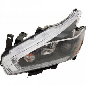 Nissan Murano Headlight Halogen Headlight Driver Side Black Bezel 2018