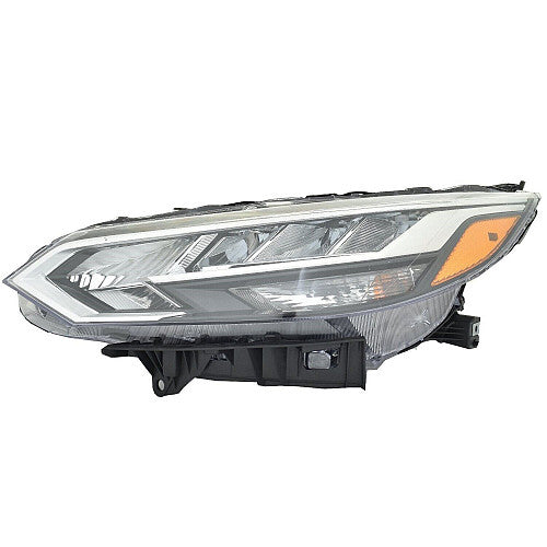 Nissan Sentra Headlight LED Driver Side Without Projector & Lower Led Signal Light Strip For Sr 2020-2023