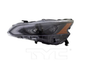 Nissan Altima Headlight LED Driver Side Blcak 2023-2025