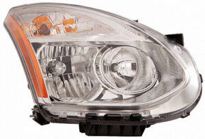 Nissan Rogue Headlight Passenger Side Rogue 2011-2012 Capa