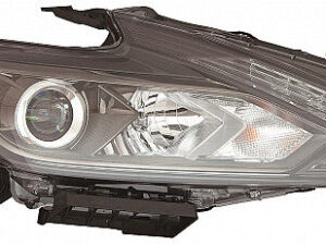 Nissan Altima Headlight Passenger Side W/ Led Daytime Running Light Smoked Bezel Altima 2016-2018