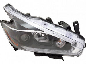 Nissan Murano Headlight Halogen Headlight Passenger Side Black Bezel 2018