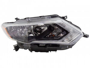 Nissan Rogue Headlight Halogen Headlight Passenger Side W/ Led Daytime Running Light Japan Built For S/Sl/Sv Hyb 2018-2019