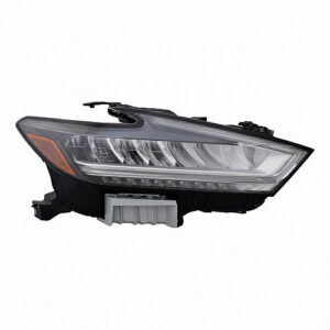 Nissan Maxima Headlight LED Passenger Side 22-23 Chrome Bezel 2019-2023