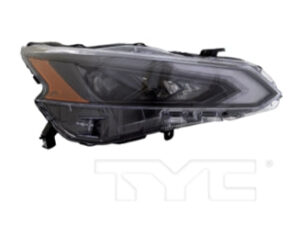 Nissan Altima Headlight LED Passenger Side Blcak 2023-2025