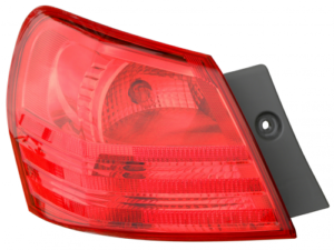 Nissan Rogue Tail Light Outer Driver Side Rogue 2008-2013/Select(Japan) 2014-2015 Capa