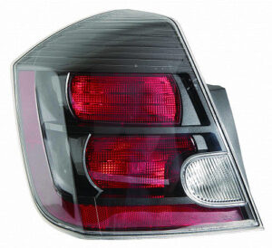 Nissan Tail Light Driver Side W/ Dark Bezel For Sr/ Se-R/ Se-R Spec V Sentra 2010-2012