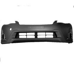 Subaru Crosstrex Bumper Cover Front Bumper Smooth Primed Upper/Textured Lower Exc Hybrid 2016-2017