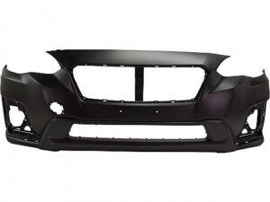 Subaru Crosstrek Bumper Cover Front Bumper Primed Textured Center/Lower 2018-2020