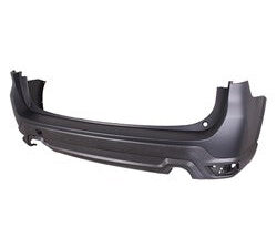 Subaru Forester Bumper Cover Rear Bumper Primed Paint-to-Match Textured Area Without Sensors Exc Sport 2019-2024