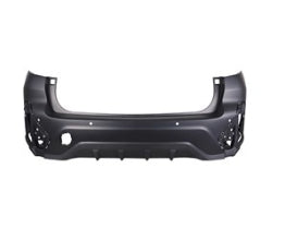 Subaru Crosstrek Bumper Cover Rear Bumper Primed/Textured Lower W/ Sensors Exc Wilderness 2024-2025 Capa