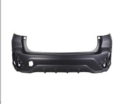 Subaru Crosstrek Bumper Cover Rear Bumper Primed/Textured Lower Without Sensors Exc Wilderness 2024-2025 Capa