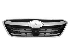 Subaru Outback Front Grille Gloss Silver/Chrome Molding Without Wilderness 2.5L 2020-2022 Capa