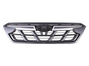 Subaru Crosstrek Grille Black/Upper Argent Molding/Black Insert Strip For 2.0L 2021-2023