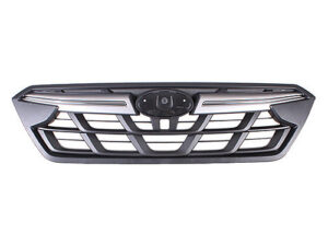 Subaru Crosstrek Grille Black/Upper Argent Molding/Chrome Insert Strip For 2.5L 2021-2023