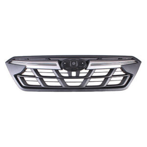 Subaru Crosstrek Grille Black/Upper Argent Molding/Chrome Insert Strip For 2.5L 2021-2023