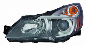 Subaru Outback Headlight Halogen Headlight Driver Side Black Bezel Outback/Legacy 2013-2014