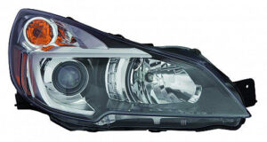 Subaru Outback Headlight Halogen Headlight Passenger Side Black Bezel Outback/Legacy 2013-2014