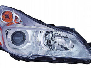 Subaru Outback Headlight Halogen Headlight Passenger Side Chrome Bezel 2013-2014