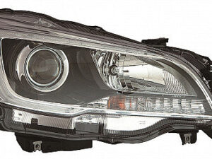 Subaru Outback Headlight Halogen Headlight Passenger Side Black Bezel 3.6L Engine Legacy/Outback 2015-2017 Capa