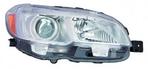 Subaru Wrx Headlight Halogen Headlight Passenger Side Chrome Bezel 2015-2021 Capa