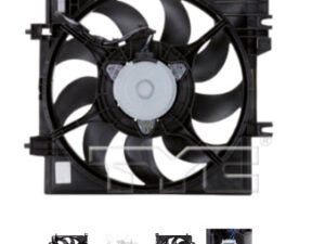 Subaru Xv Rad Fan Crosstrek 2.0L 16-17 Forester 2.0L/2.5L 09-18 Impreza 2.0L 12-16/2.5L 08-14 Wrx 2.0L 15-21/Sti 2.5L 15-17 Xv 13-15 (Oe 45121Fj000)