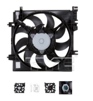 Subaru Xv Rad Fan Crosstrek 2.0L 16-17 Forester 2.0L/2.5L 09-18 Impreza 2.0L 12-16/2.5L 08-14 Wrx 2.0L 15-21/Sti 2.5L 15-17 Xv 13-15 (Oe 45121Fj000)