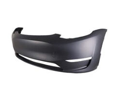 Tesla Bumper Cover Front Bumper Primed Without Sensors 2020-2024 Capa
