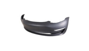 Tesla Bumper Cover Front Bumper Primed Without Sensors 2017-2023 Capa