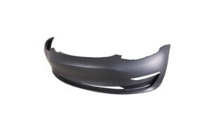 Tesla Bumper Cover Front Bumper Primed Without Sensors 2017-2023 Capa