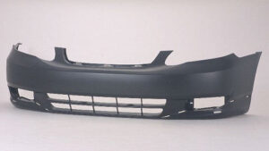 Toyota Corolla Bumper Cover Front Bumper Primed For S Model Sedan 2003-2004 Capa