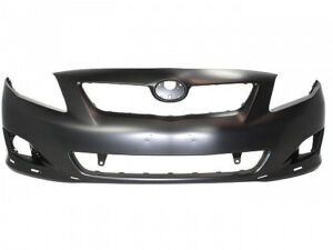 Toyota Corolla Bumper Cover Front Bumper Primed With Spoiler Holes For S/Xrs Usa Built 2009-2010 Capa
