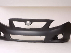 Toyota Corolla Bumper Cover Front Bumper Primed Without Spoiler Holes For Base/Ce/Le/Xle Models 2009-2010 Capa