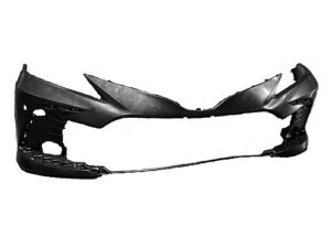 Toyota Camry Bumper Cover Front Bumper Primed W/ Sensor For Le/Xle Camry/Hyb 2021-2024 Capa