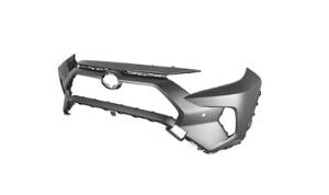 Toyota Rav4 Bumper Cover Front Bumper Primed W/ Sensors Prime 2021-2025