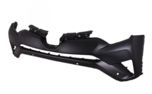 Toyota Rav4 Bumper Cover Front Upper Bumper Primed Japan Built Only (No Hole In Tabs) W/ Sensor 2016-2018