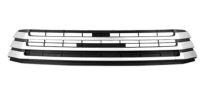 Toyota Highlander Front Lower Grille Silver Without Camera For Le / Xle Highlander/Hyb 2017-2019