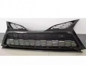 Toyota Camry Front Lower Grille W/ Sensor Silver Gray W/ Molding For Xse 2021-2024