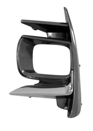 Toyota Sienna Fog Light Fog Light Bezel Driver Side Black/Chrome Molding For Limited Sienna 2018-2020