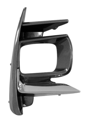 Toyota Sienna Fog Light Fog Light Bezel Passenger Side Black/Chrome Molding For Limited Sienna 2018-2020