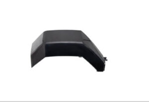 Toyota Tundra Bumper Cover Front Bumper Molding Driver Side Vertical Black/Paint-to-Match 2022-2025
